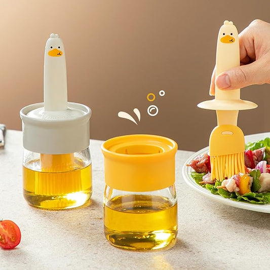 Silicone Oil Bottle Set (Pack of 2)